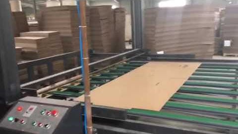 carton box automatic flexo ink 2 colors rotary die-cutting printing machine with stacking unit