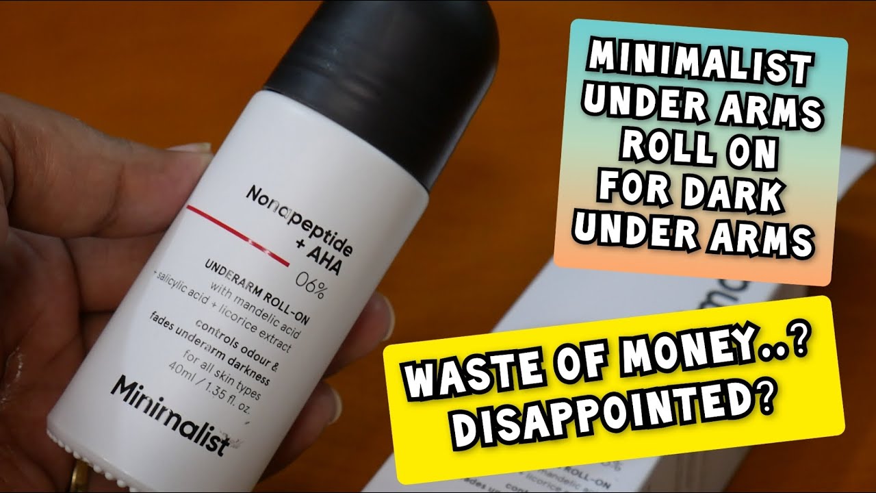 Minimalist Underarm Roll On | Minimalist Nonapeptide Aha Bha 06 ...