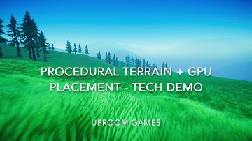 Large Procedural Terrain in Unity