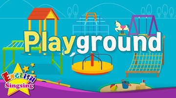 Playground - Kids vocabulary - Learn English for kids - English educational video