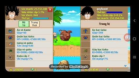 Ngọc rồng online : Cách úp đệ tử ss lên 149tr trog 8h :v