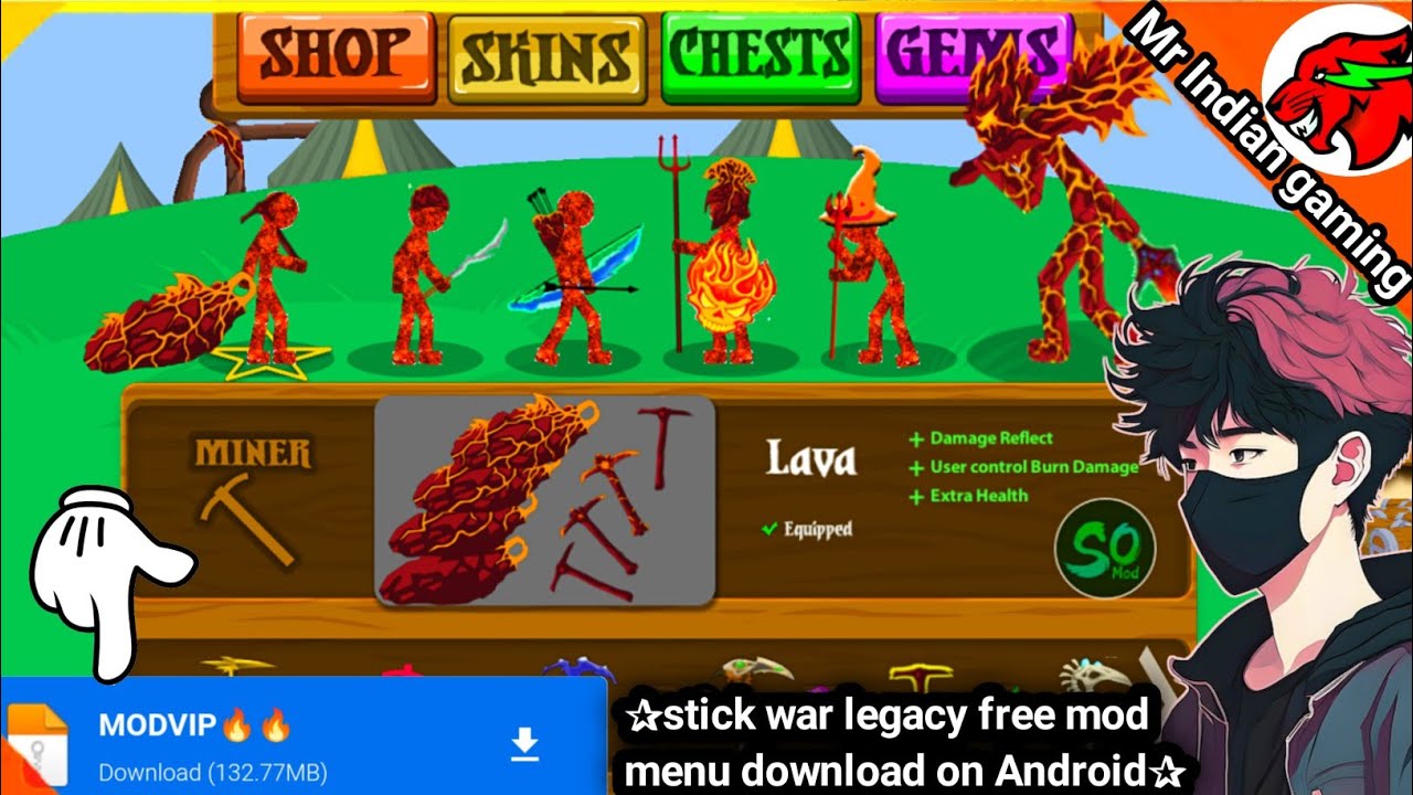 stick war legacy mod menu VIP 2024 🔥🔥🔥 YouTube