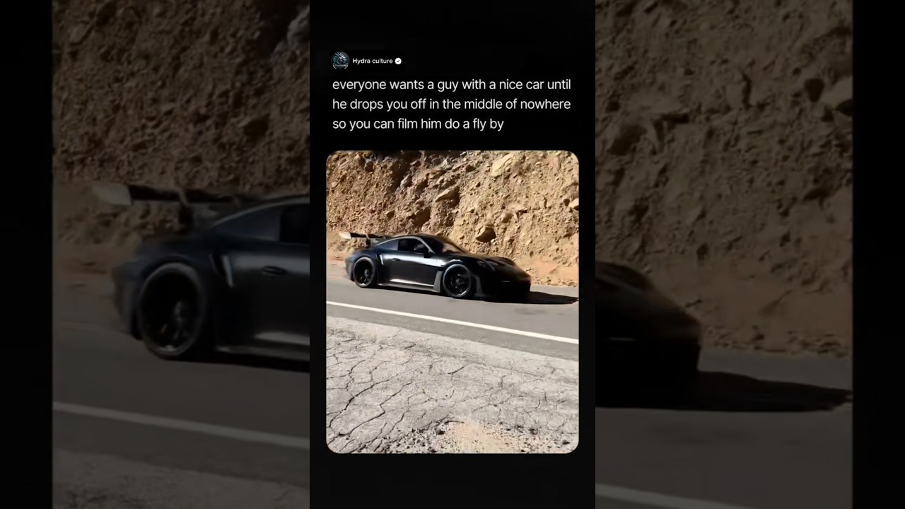 POV: Dating a GT3 RS Owner Means Becoming His Personal Cameraman 😂🏁