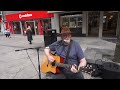Johnny larsen sings hot love by t rex in church street liverpool