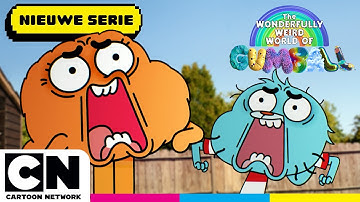 🚨GELEKTE TEASER🚨 De onwaarschijnlijk waanzinnige wereld van Gumball. NIEUWE SERIE @CartoonNetworkBEN