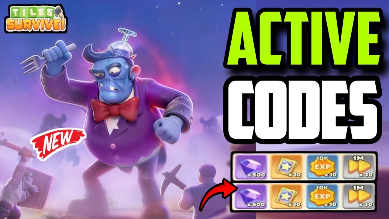 NEW YEAR UPDATE⚠️ TILES SURVIVE Redeem Codes 2026 - TILES SURVIVE Promo ...