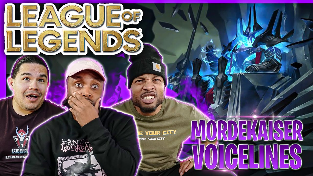 Mordekaiser - The Iron Revenant || Theme & Voice Lines || League Reactions