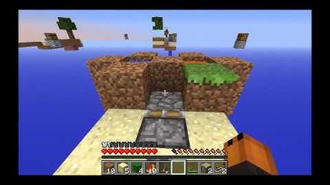 Minecraft Skyblock Warriors - Cobblestone generator