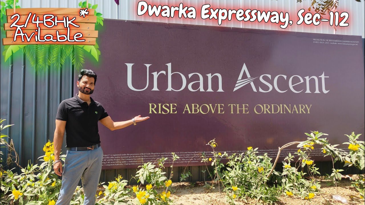 Urban Ascent Sector 112 | Luxury Apartments on Dwarka Expressway | Best Real Estate Investment 2025.