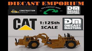 Diecast Masters Caterpillar 657G Wheel Tractor Scraper 1:125 Scale