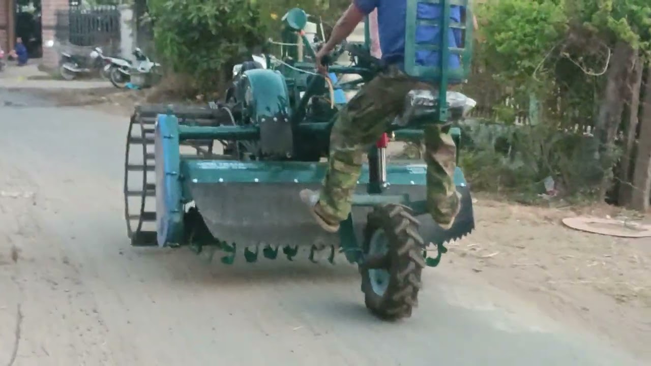 👉máy xới cải tiến.👉 dàn xới 1.8m  tấc Độ vượt trội lh Zalo 0834 363 353