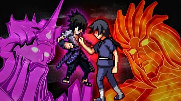 Sasuke Rinnegan V2 OP (New) VS Itachi S1 OP in Jump Force Mugen😱