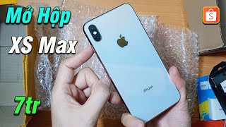 Mở hộp Iphone XS Max QT 64Gb - Giá 7tr trên Shopee Kèo có Thơm ?
