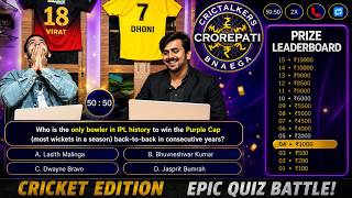 Crictalkers Bnaega Crorepati! 🤑 Ep-1: The Beginning of Game Show!  #TheCrictalkers screenshot 4