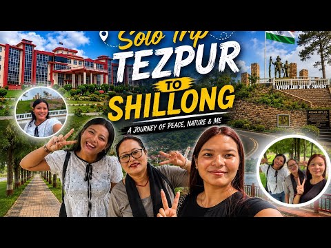 🌸 |Exploring the beauty of Laitkor ✨”| first time solo trip pe gyi Shillong 😁😁