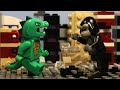 Lego cyclops  godzilla v king kong  stop motion feat flapjack films