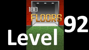 100 Floors Level 92 Floor 92 Solution Walkthrough Best Game Solutions