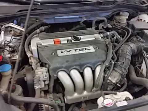 Cj0984 2004 Honda Accord Lx 2 4l Engine Youtube