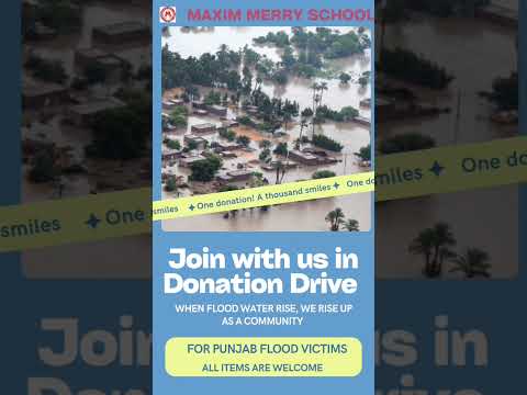 #khalsaaidindia#Maxim Merry School#punjabfloods#daljeetdosanjh #sonusood#floodpunjab