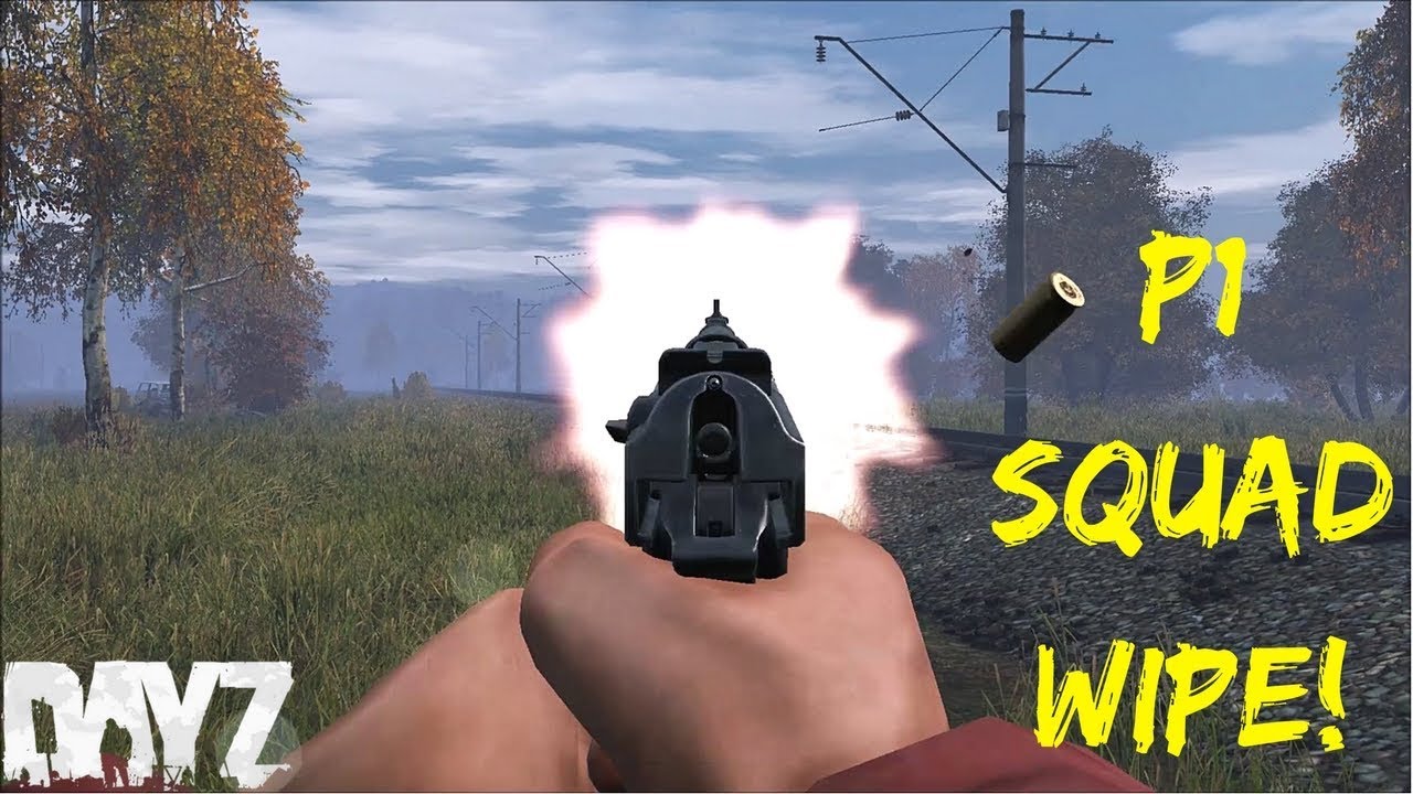Crazy .62 PVP/Epic P1 Pistol Squad Wipe! DayZ Standalone YouTube