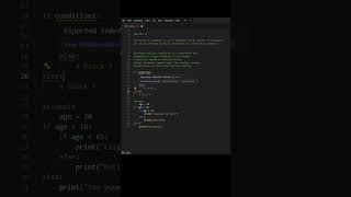 Python Nested If Explained in 60 Seconds | Multi-Level Decisions Made Easy!#coding#hitcodear#python