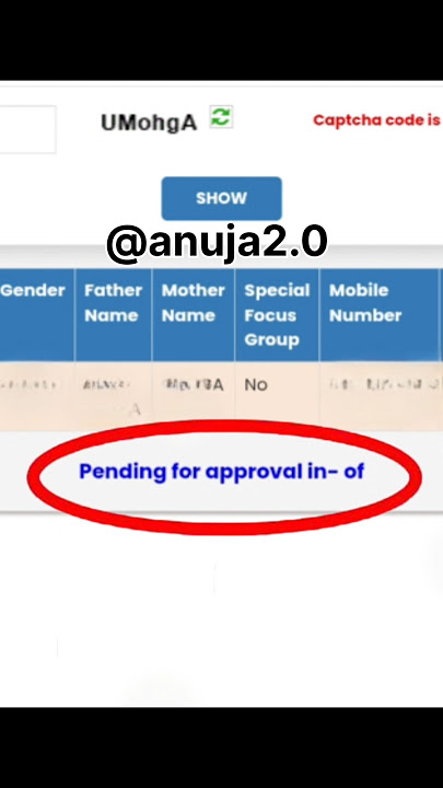 pending for approval in of status pmay / pending for approval in of #pending #anuja2.0 #awas
