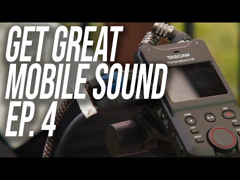 How to Get GREAT MOBILE SOUND with the TASCAM Portacapture X6 + Aaron Kellim: Episode 4