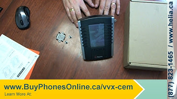 Unboxing the Polycom VVX Color Expansion Module