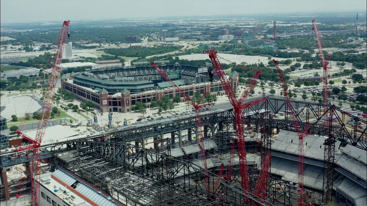 YCC Recap June 2019 (Globe Life Field Job Site Tour) YouTube