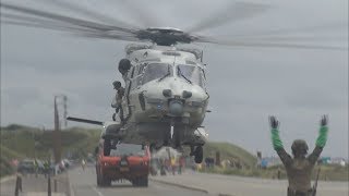RNLAF NH90 Gevechtshelikopter DHC Luchtmacht - SAR Katwijk 2019