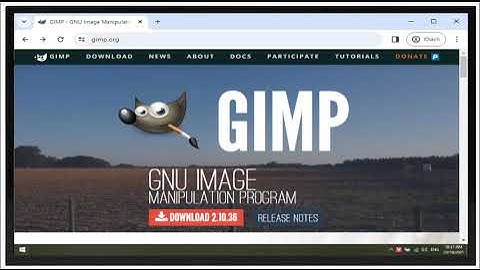 HƯỚNG DẪN CÀI ĐẶT PHẦN MỀM GIMP