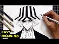 How to Draw Kisuke Urahara | Bleach | Step by Step - Easy Drawing Tutorial