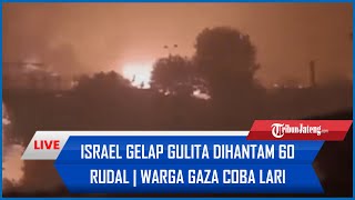 🔴Rangkuman Israel-Hamas: Israel Gelap Gulita Dihantam 60 Rudal | Warga Gaza Coba Lari ke Mesir
