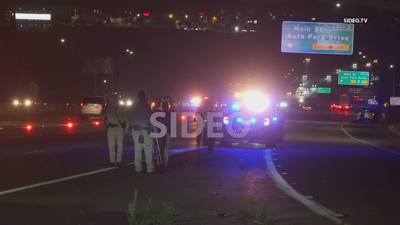 Chula Vista : Fatal Motorcycle Accident Shuts Down Freeway - YouTube