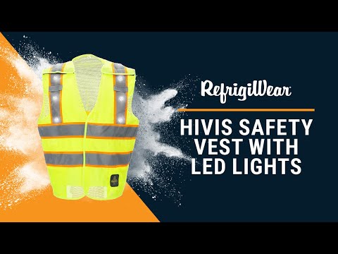 Hivis Safety Vest With Led Lights 8975