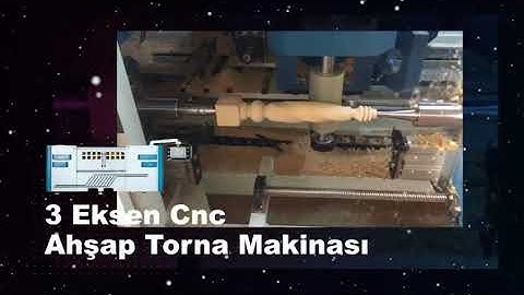 NESTO 3 AXIS CNC WOOD LATHE