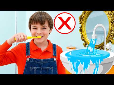 Anabella and Bogdan Show How to Save Water and Don’t Waste Natural Resources | Kids and Life Lessons