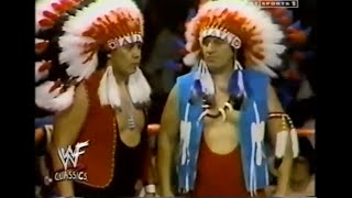 Tag Titles   Jay & Jules Strongbow vs Mr Fuji & Mr Saito   Championship Wrestling July 24th, 1982