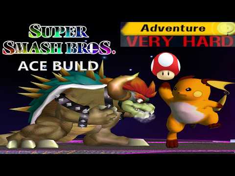 Super Smash Bros. Melee - Adventure Mode Gameplay with Giant Raichu (VERY HARD)