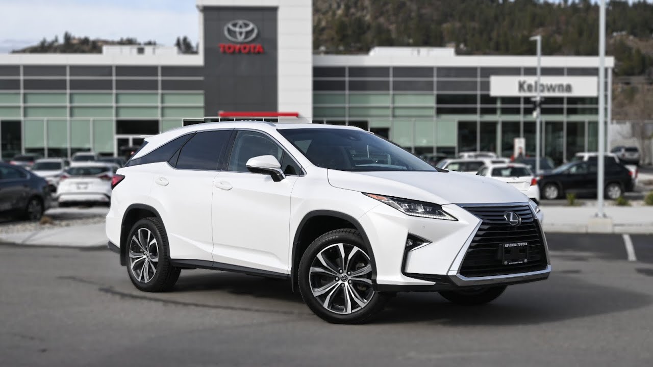 Lexus RX350 ホワイト White Used 2018 Lexus RX RX 350L Luxury Walkaround - Kelowna
