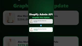 I Changed a Real Shopify Product Price Using GraphQL #shopify #shopifyapi #graphqlapi