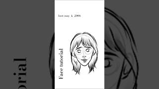face Tutorial #face #tutorial #artstation #digitalart #beginnerarttips #ibispaintx # 튜토리얼 영상#チュートリアル