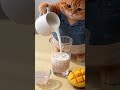 Would You Try This Orange Cat’s Mango Pomelo Sago? #Shorts #CatVideo #OrangeCat #MangoPomeloSago