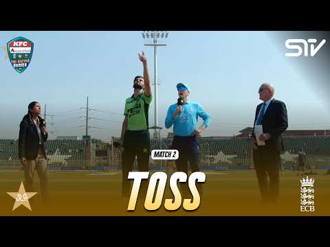 Toss | Pakistan vs England | Match 2 | Pakistan ODI Tri-Series 2026 | PCB | M9S1J