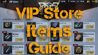 VIP Store Items Guide - Warpath