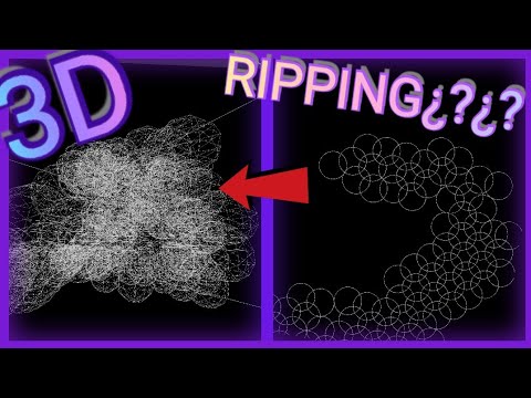 3D "RIPPING" soft body physics simulation (Android Processing APDE)