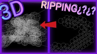 3D "RIPPING" soft body physics simulation (Android Processing APDE) screenshot 1