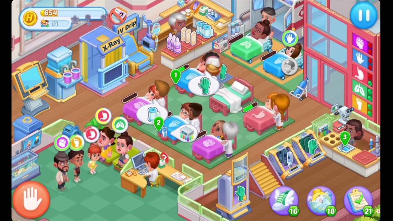 Crazy Hospital Doctor Dash Level 95 - Zurich - FULL STORY - CaroGamesNL