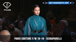 Schiaparelli Paris Haute Couture Fall/Winter 2018-19 | FashionTV | FTV