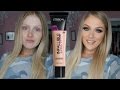 NEW L'OREAL INFALLIBLE TOTAL COVER FOUNDATION FIRST IMPRESSIONS REVIEW + DEMO